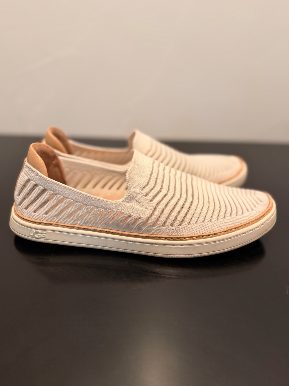 UGG Women's Sammy Breeze slip-on sneakers in beige